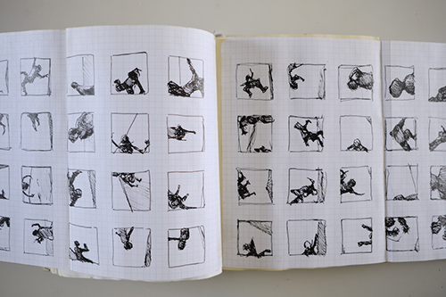 sketchbooks | carnet-2009 | &copy; patrice de Santa Coloma