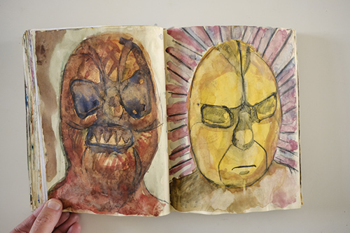 sketchbooks | carnet-2009 | &copy; patrice de Santa Coloma