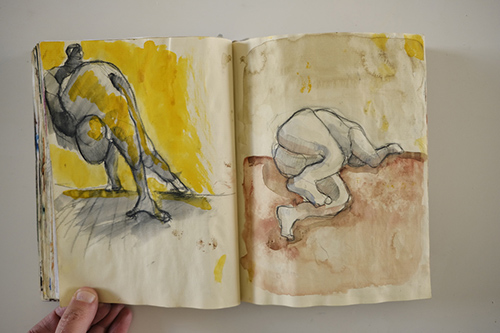 sketchbooks | carnet-2009 | &copy; patrice de Santa Coloma