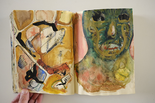 sketchbooks | carnet-2009 | &copy; patrice de Santa Coloma