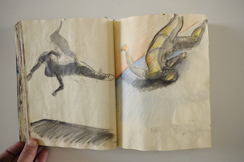 sketchbooks | carnet-2009 | &copy; patrice de Santa Coloma
