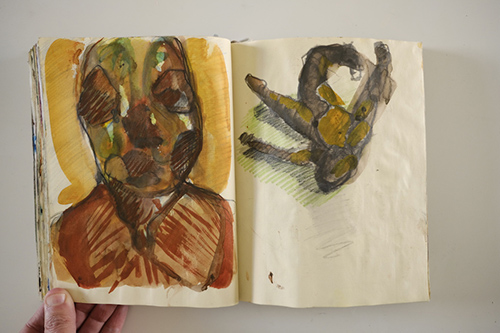 sketchbooks | carnet-2009 | &copy; patrice de Santa Coloma