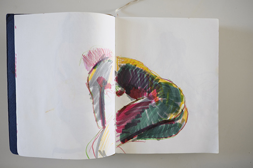 sketchbooks | carnet-2009 | &copy; patrice de Santa Coloma