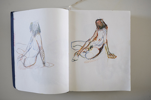 sketchbooks | carnet-2009 | &copy; patrice de Santa Coloma