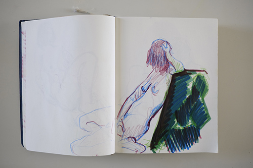 sketchbooks | carnet-2009 | &copy; patrice de Santa Coloma
