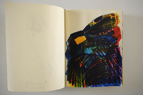 sketchbooks | carnet-2009 | &copy; patrice de Santa Coloma