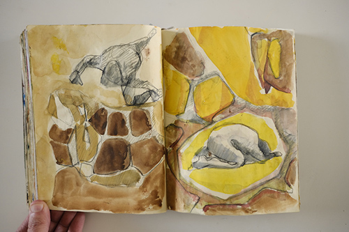 sketchbooks | carnet-2009 | &copy; patrice de Santa Coloma
