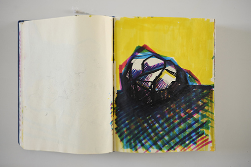 sketchbooks | carnet-2009 | &copy; patrice de Santa Coloma