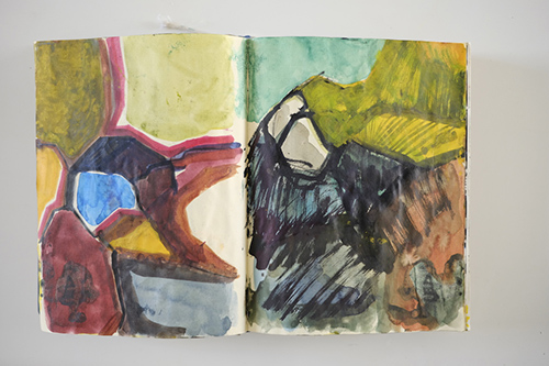 sketchbooks | carnet-2009 | &copy; patrice de Santa Coloma