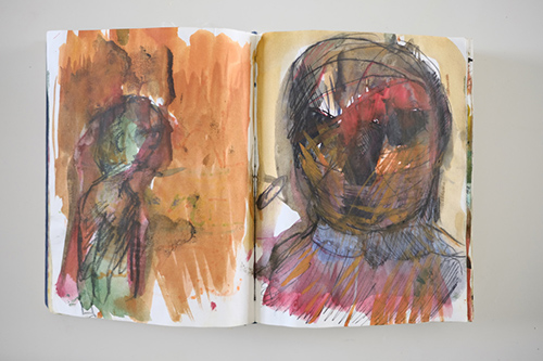 sketchbooks | carnet-2009 | &copy; patrice de Santa Coloma