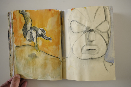 sketchbooks | carnet-2009 | &copy; patrice de Santa Coloma