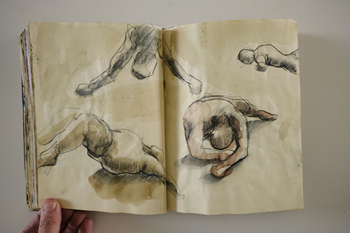 sketchbooks | carnet-2009 | &copy; patrice de Santa Coloma