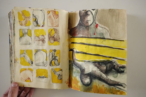 sketchbooks | carnet-2009 | &copy; patrice de Santa Coloma