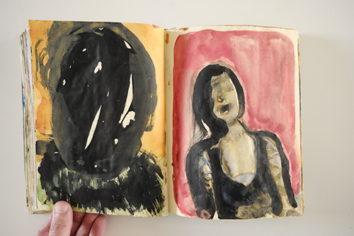 sketchbooks | carnet-2009 | &copy; patrice de Santa Coloma