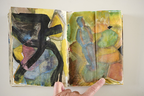 sketchbooks | carnet-2009 | &copy; patrice de Santa Coloma