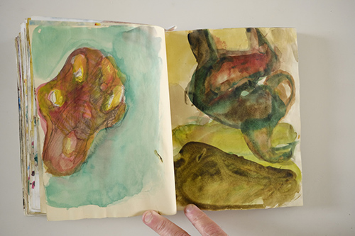 sketchbooks | carnet-2009 | &copy; patrice de Santa Coloma