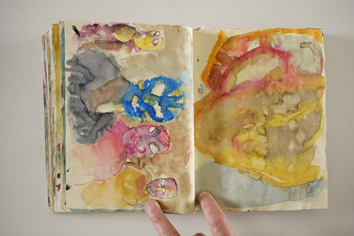 sketchbooks | carnet-2009 | &copy; patrice de Santa Coloma