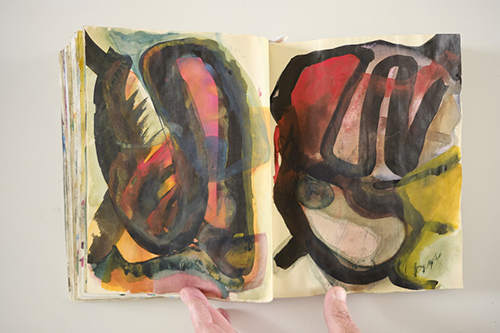 sketchbooks | carnet-2009 | &copy; patrice de Santa Coloma