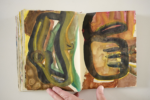 sketchbooks | carnet-2009 | &copy; patrice de Santa Coloma