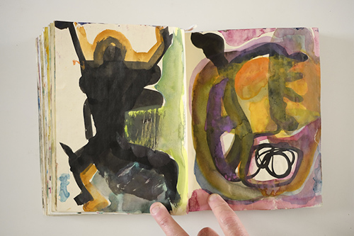 sketchbooks | carnet-2009 | &copy; patrice de Santa Coloma