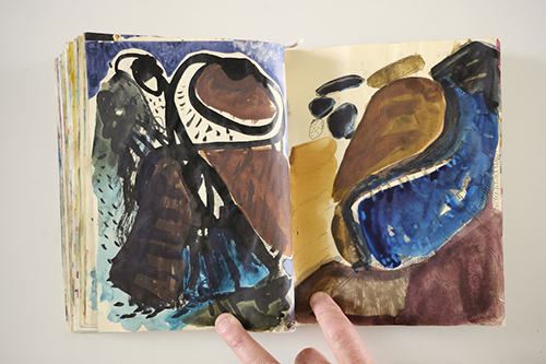 sketchbooks | carnet-2009 | &copy; patrice de Santa Coloma