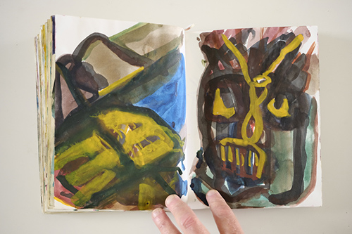sketchbooks | carnet-2009 | &copy; patrice de Santa Coloma