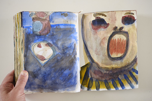 sketchbooks | carnet-2009 | &copy; patrice de Santa Coloma