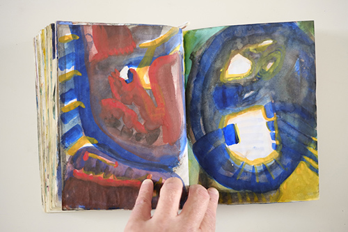 sketchbooks | carnet-2009 | &copy; patrice de Santa Coloma