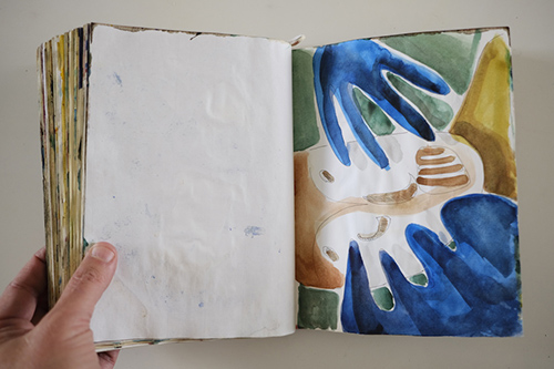 sketchbooks | carnet-2009 | &copy; patrice de Santa Coloma