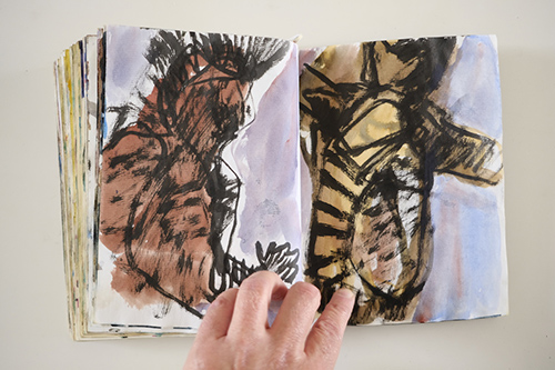 sketchbooks | carnet-2009 | &copy; patrice de Santa Coloma