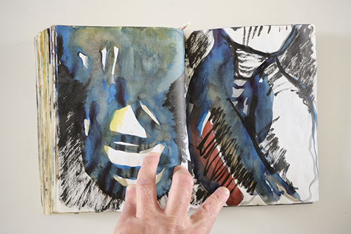 sketchbooks | carnet-2009 | &copy; patrice de Santa Coloma