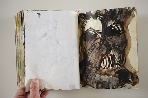sketchbooks | carnet-2009 | &copy; patrice de Santa Coloma