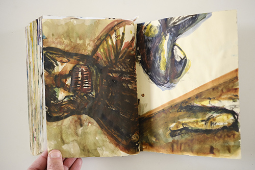 sketchbooks | carnet-2009 | &copy; patrice de Santa Coloma