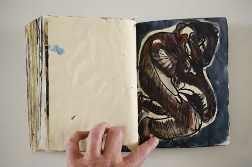 sketchbooks | carnet-2009 | &copy; patrice de Santa Coloma