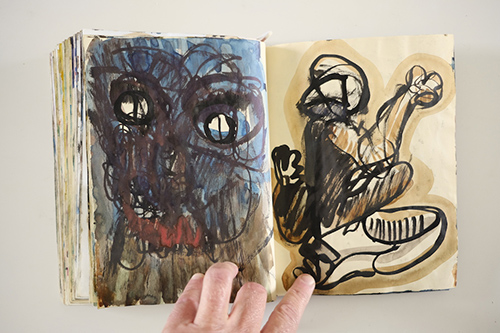 sketchbooks | carnet-2009 | &copy; patrice de Santa Coloma