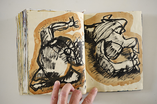 sketchbooks | carnet-2009 | &copy; patrice de Santa Coloma