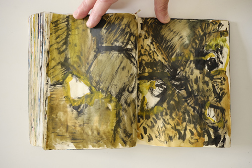 sketchbooks | carnet-2009 | &copy; patrice de Santa Coloma