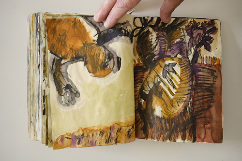 sketchbooks | carnet-2009 | &copy; patrice de Santa Coloma