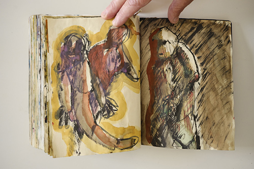 sketchbooks | carnet-2009 | &copy; patrice de Santa Coloma