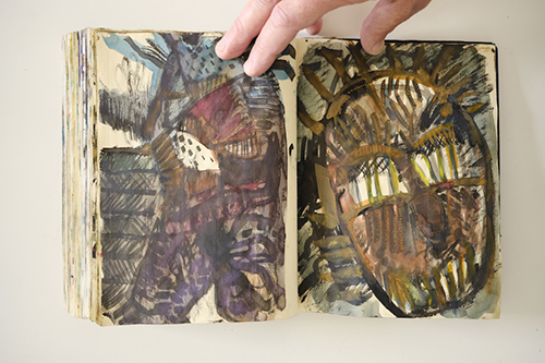 sketchbooks | carnet-2009 | &copy; patrice de Santa Coloma