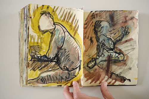 sketchbooks | carnet-2009 | &copy; patrice de Santa Coloma