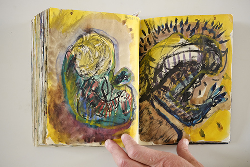 sketchbooks | carnet-2009 | &copy; patrice de Santa Coloma
