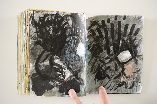 sketchbooks | carnet-2009 | &copy; patrice de Santa Coloma