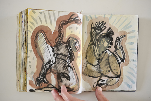sketchbooks | carnet-2009 | &copy; patrice de Santa Coloma