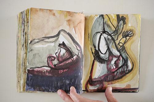 sketchbooks | carnet-2009 | &copy; patrice de Santa Coloma