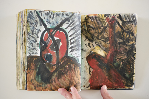 sketchbooks | carnet-2009 | &copy; patrice de Santa Coloma