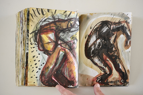 sketchbooks | carnet-2009 | &copy; patrice de Santa Coloma