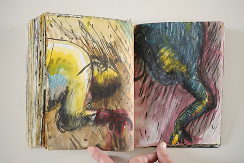 sketchbooks | carnet-2009 | &copy; patrice de Santa Coloma