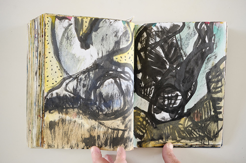 sketchbooks | carnet-2009 | &copy; patrice de Santa Coloma