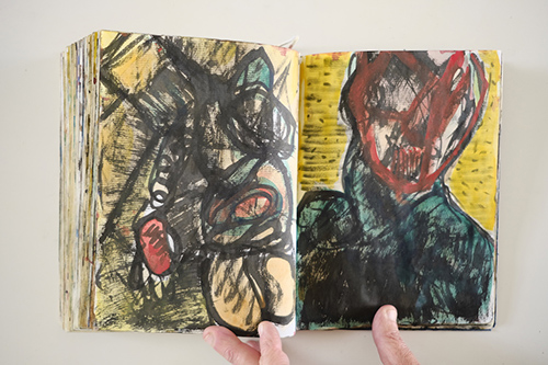 sketchbooks | carnet-2009 | &copy; patrice de Santa Coloma